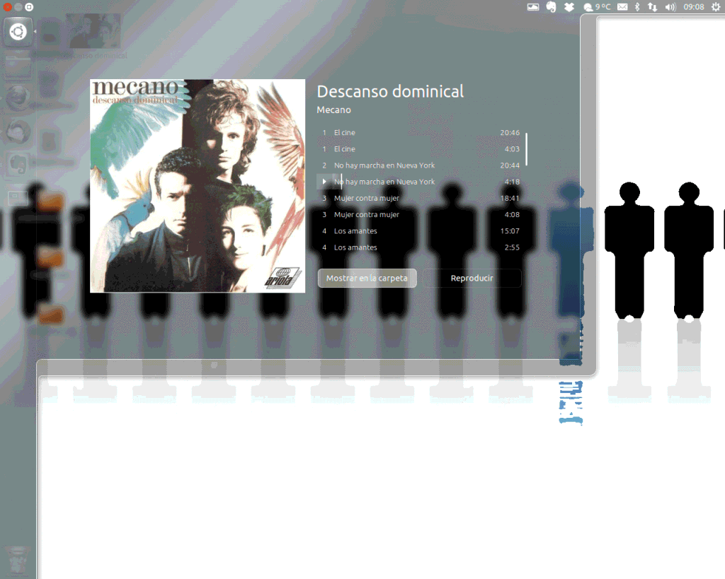 Elige el “Ambito/Scope” para tu reproductor en Ubuntu