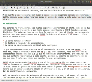 De Unity a GNOME Shell en Ubuntu Artful Aardvark. uText.