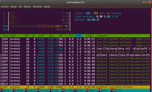 Monitorizar nuestro sistema con htop. Principal. Monitorizar nuestro sistema con htop. Principal.