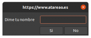Un sencillo formulario con JavaScript