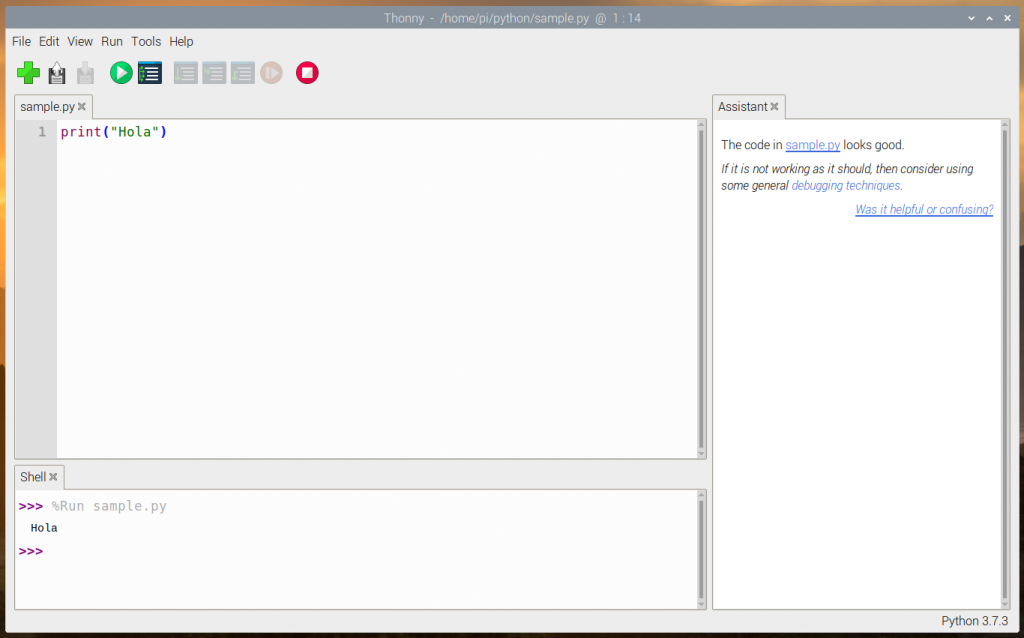 Thonny, un editor Python para principiantes - atareao con Linux